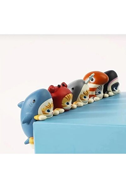 ANGELSS JEWELLERY 1 adet Mofusand Hippers Sürpriz Figür Sonny Angel Kedi Charmı