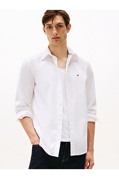 Tommy Hilfiger Men's Core Flex Poplin Shirt