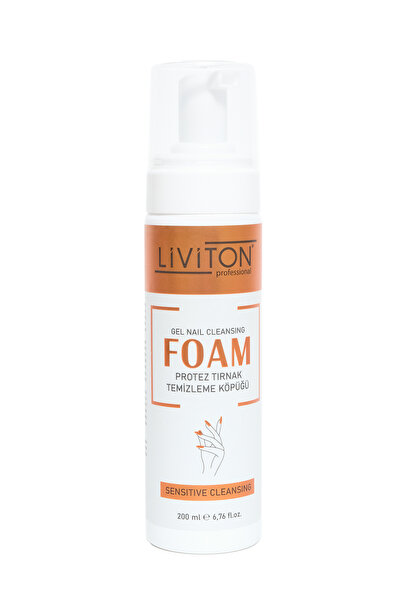 liviton PROTEZ TIRNAK TEMİZLEME KÖPÜĞÜ ( cleanser) 200ML
