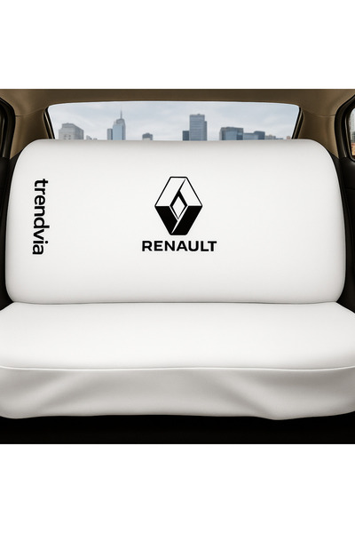 trivexa Renault Front and Rear Seat Cover |   Auto Service Combed Cotton Case