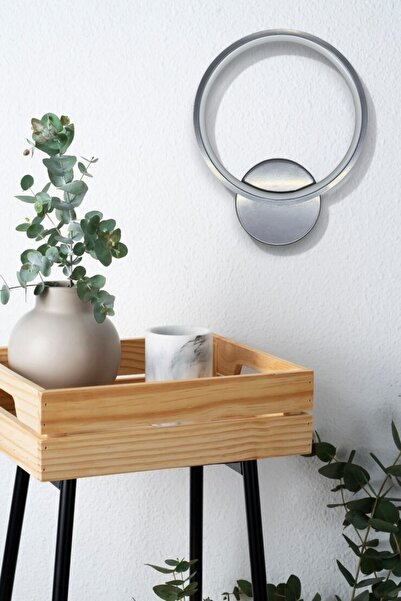 Luzarana Aura Modern Design Gray Color Daylight Led Hall - Bathroom - Kitchen...