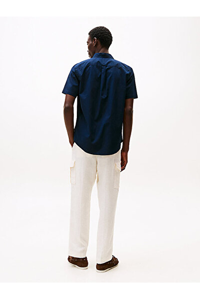 Tommy Hilfiger Men's Flex Poplin Solid Shirt