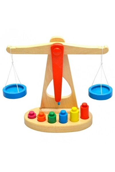 Avaleea Jucărie educativă pentru copii, echilibru din lemn,