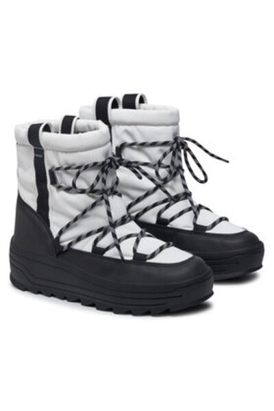 Geox γυναικείες χιονομπότες D46WNA-0FUME λευκές