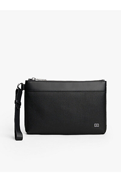 Tommy Hilfiger Men's Th Flag Pouch Wallet