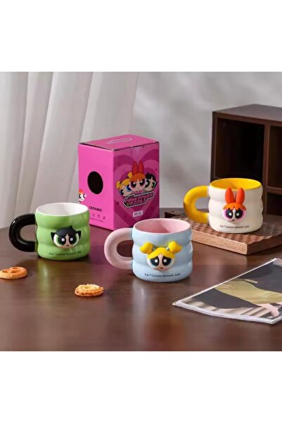 Fixport Powerpuff Girls Mıknatıslı Kupa Bardak