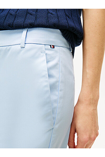 Tommy Hilfiger Women's Co Slim Straight Chino Pants