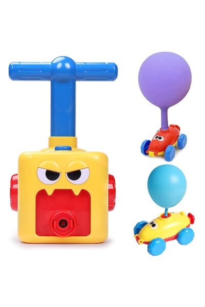 Picodino Joc pompa Balloon Car lansare cu aer, 20 baloane si 2 masini pentru ...