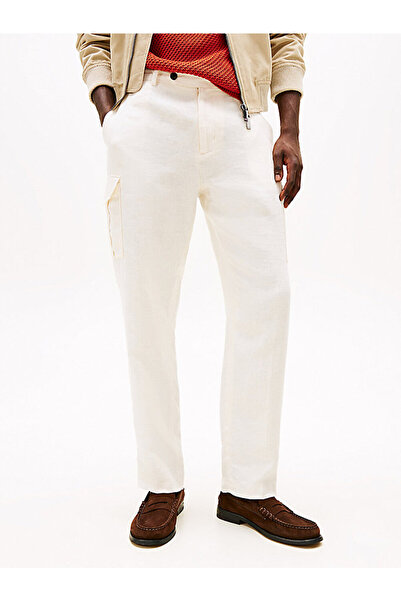 Tommy Hilfiger Men's Dc Linen Cargo Pants