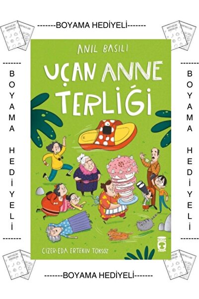 Timaş Çocuk Boyamalı Uçan Anne Terliği Anıl Basılı 3. 4. 5. Sınıf Okuma Kitabı
