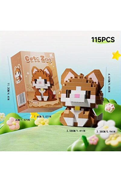 womi Cute Animals Puzzle Gift Block Building Block (1 Model Is Sent Randomly)
