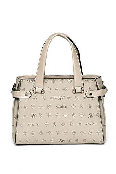 Armine Printed Hanging Bag - 172 Mink