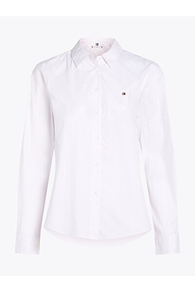 Tommy Hilfiger Women's Ess Poplin Regular Shirt