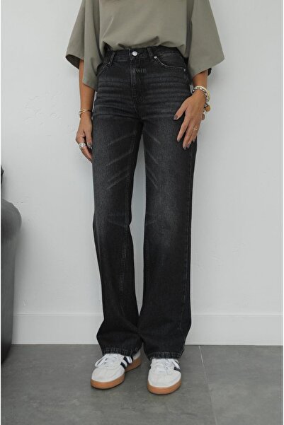 Havoş Speciální džíny s rovnými nohavicemi a úpravou kouřové úpravy