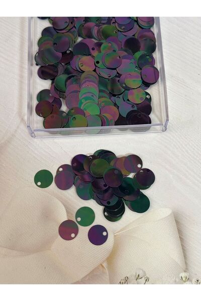 miraylahobi 20 mm (2 cm) Hologram/Yanardöner Pul Çanta, Supla, Patik Pulu 25 gr