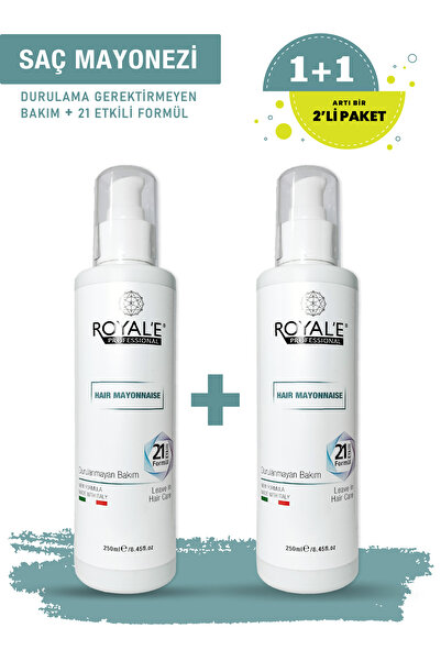 royale professional Saç Mayonezi 2'Li Paket - Hair Mayonnaise 250ml+250ml