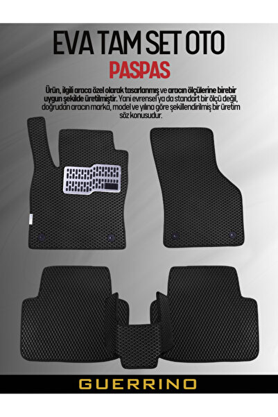 FARKSHP VOLKSWAGEN-PASSAT B7-(2011-2014) İÇİN EVA İÇ PASPAS TAKIMI (METAL TOPUKLUK DAHİL),