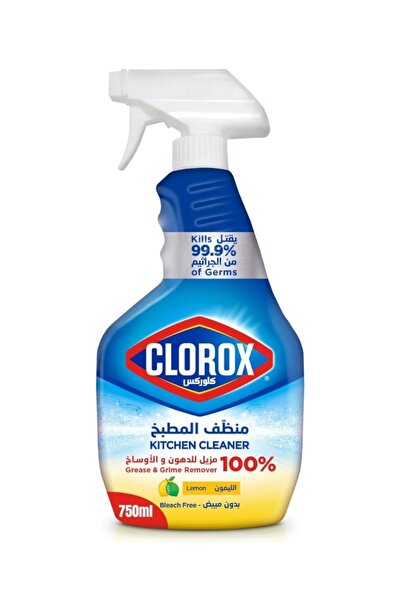 Clorox Clorox Kitchen Cleaner Spray - Bleach-Free, Lemon Scent 750ml