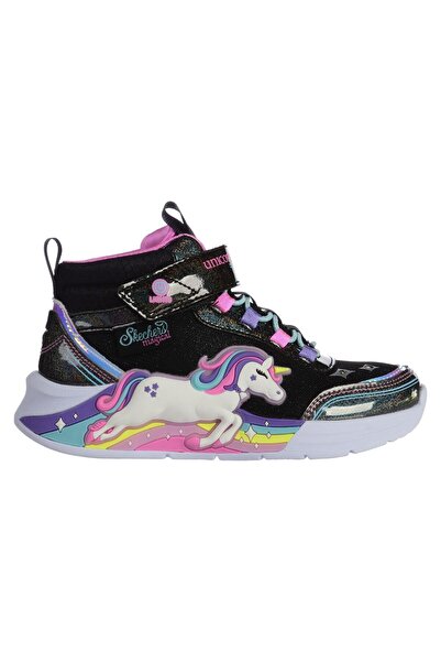 SKECHERS Children's boots UNICORN CHASER - JUMPING MAGI - 303302LBKMT