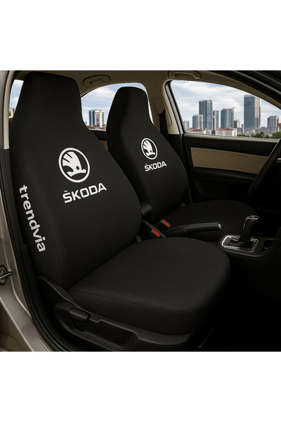 trivexa Skoda Ön ve Arka Koltuk Kılıfı | Oto Servis Penye Kılıf