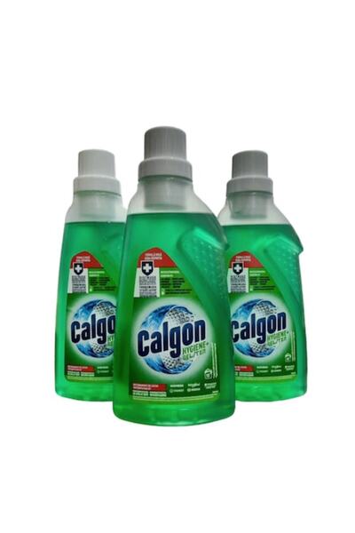 Calgon Set 3 x Gel Anticalcar with Role Hygiene+, 15 Washes, 750 ml