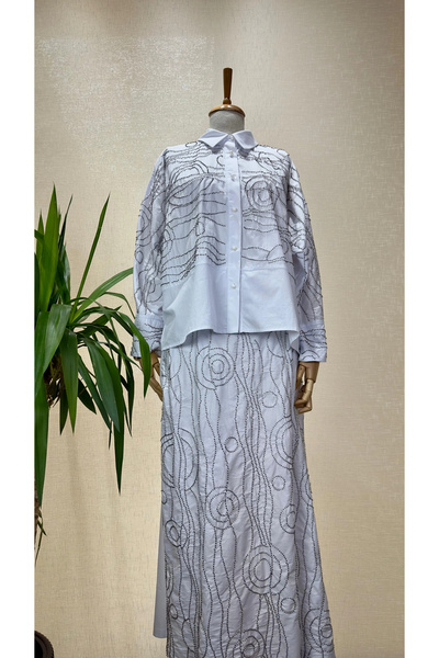 Ghisa Beyaz Renk Takım