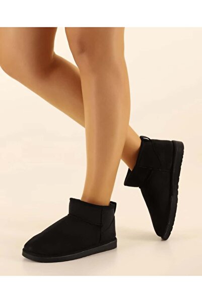 Bermody حذاء نسائي من Tiana بارتفاع 1 سم، أسود اللون، بنعل متين، مريح، مبطن ب...