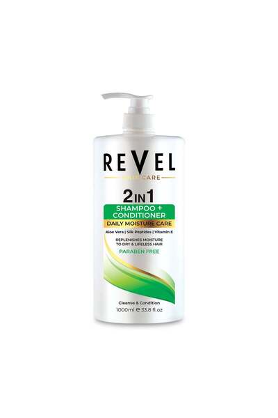 REVEL شامبو وبلسم 2 في 1 للعناية اليومية بالترطيب