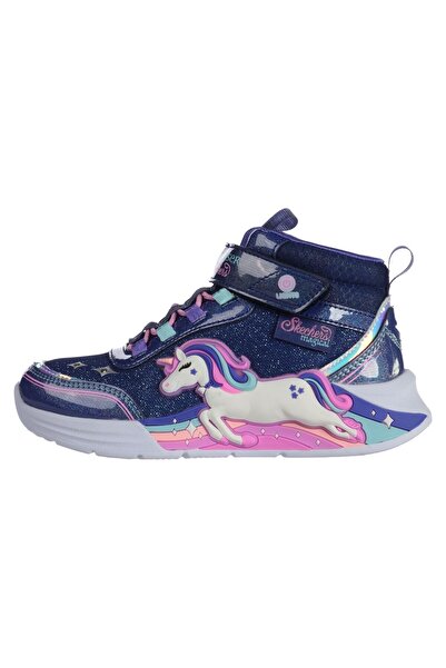 SKECHERS Ghete pentru copii UNICORN CHASER - JUMPING MAGI - 303302LNVMT