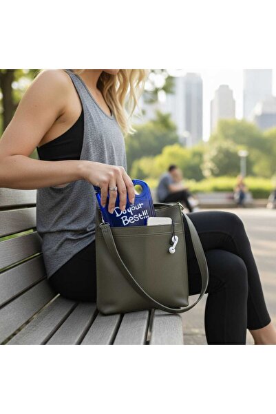 Lider MAGNESİA Matara 380 ml Mona A5 Matt Transparent Flask Perottle Blue