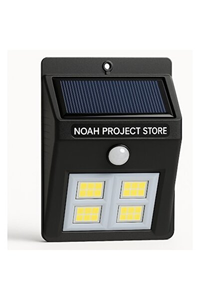 OEM Lampă solară LED cu senzor de mișcare, 4 COB ultra luminoase, 3 moduri de...