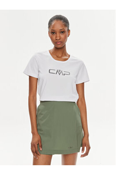 CMP Γυναικείο τεχνικό μπλουζάκι 39T5676P Λευκό