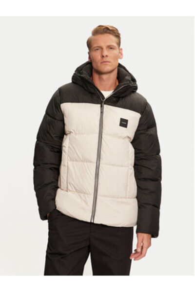 Calvin Klein Ανδρικό Μπουφάν με Πούπουλα K10K114384 Μπεζ
