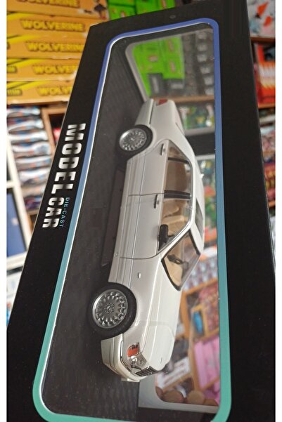 OYUNCAKSAHİLİ Mercedes Manda Kasa 320SEL 1:24 Ölçek Diecast Metal Araba Koleksiyon S320L Ses Işık W140
