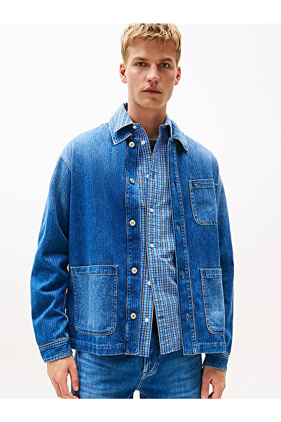 Tommy Hilfiger Men's Chore Denim Jacket