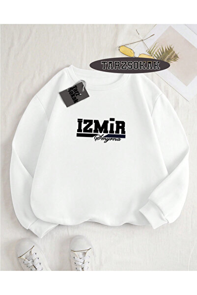 Tarzsokak Hanorac cu guler tip biskuit, alb, izmir smyrna, cu design special ...