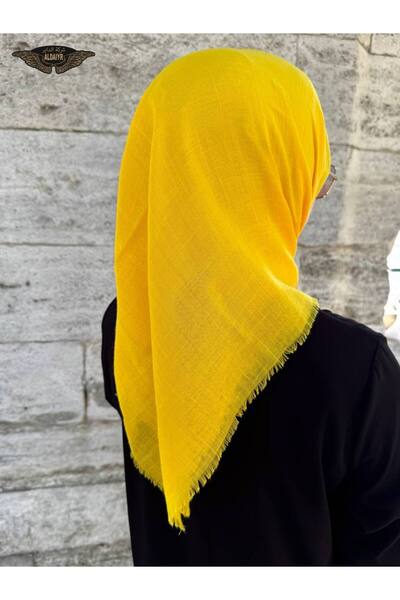 ALDAİR Flamed Cotton Writing Scarf-S4A7T5Y7E1Q6T7Y4G7