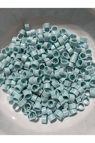 AN-GA AVM Güvercin Ayak Klips 30 Açık Mavi bilezik, çıtçıt