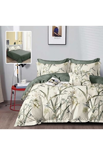 OEM Double Bed Linen Cotton Finet 6 pieces 220x240 cm, quilt 200x220 cm,2 pillowcases 50x70 and 70x70cm