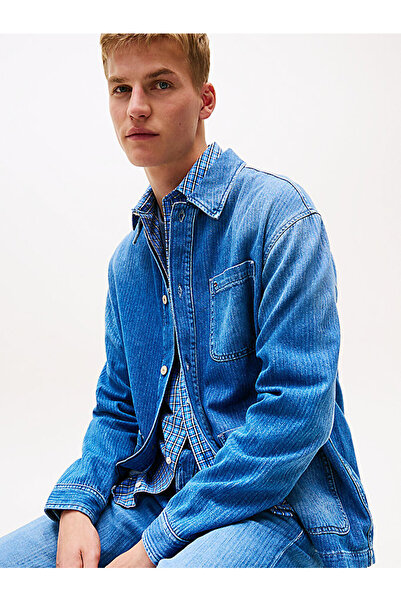 Tommy Hilfiger Men's Chore Denim Jacket