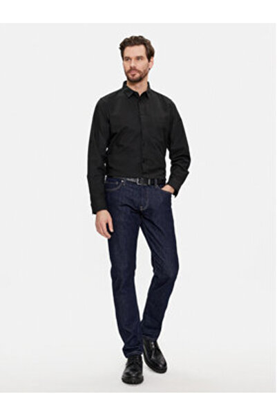 Calvin Klein Ανδρικό Πουκάμισο K10K112155 Μαύρο