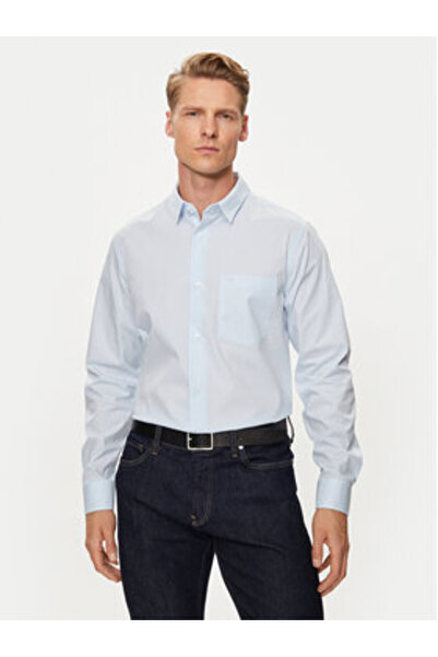Calvin Klein Ανδρικό Πουκάμισο K10K113491 Μπλε