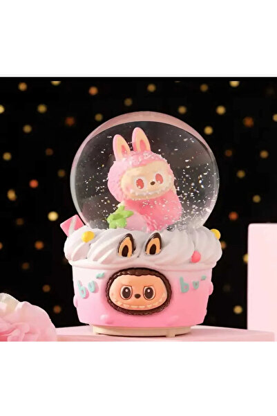 Ailenizin Oyuncakçısı Mega boy Labubu Kar Küresi Işıklı Müzikli küre