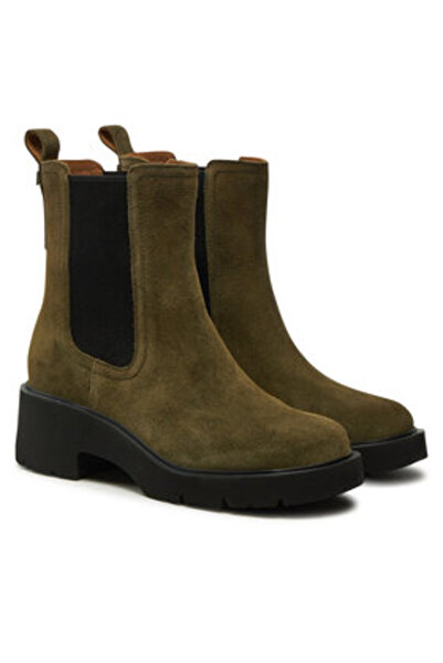 CAMPER γυναικείες μπότες Chelsea K400575-014 πράσινες