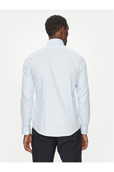 Calvin Klein Ανδρικό Πουκάμισο K10K114360 Ανοιχτό Μπλε