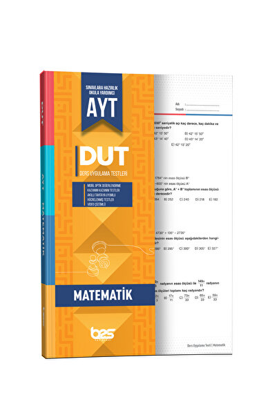 Bes Yayınları (DUT) Ders Uygulama Testleri AYT Matematik Uygulama Testi