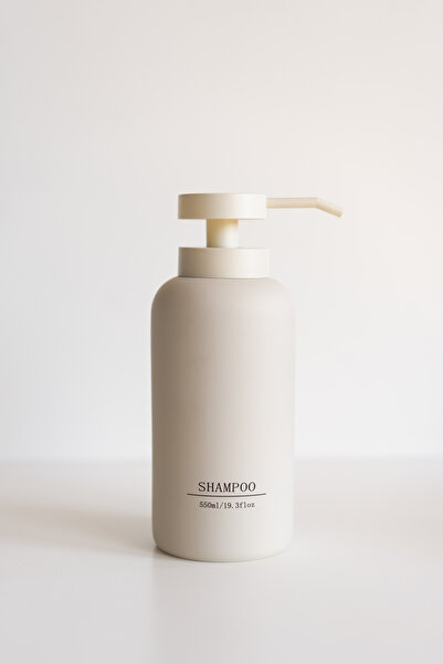 Dekorzdükkan 2'li Krem SHAMPOO/BODY WASH Şampuanlık (550ml)