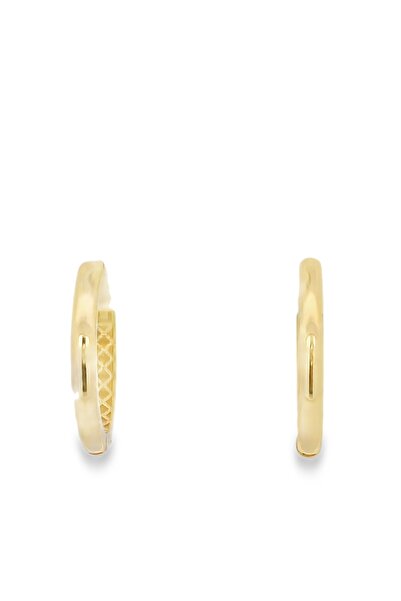 CiGOLD Taşsız Küpe 14 Ayar Altın 1.11 Gr OA-C1TB01029289