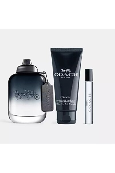 Coach – Eau De Toilette Men’s | 3 Piece Gift Set
