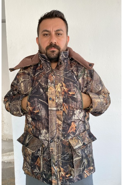kampdünyası ORMAN DESEN SOĞUK İKLİM ERKEK MONT